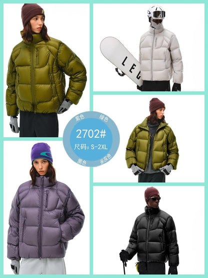 Women's Puffer Jacket wholesale ready stock custom logo PJ-0815-086 image 1