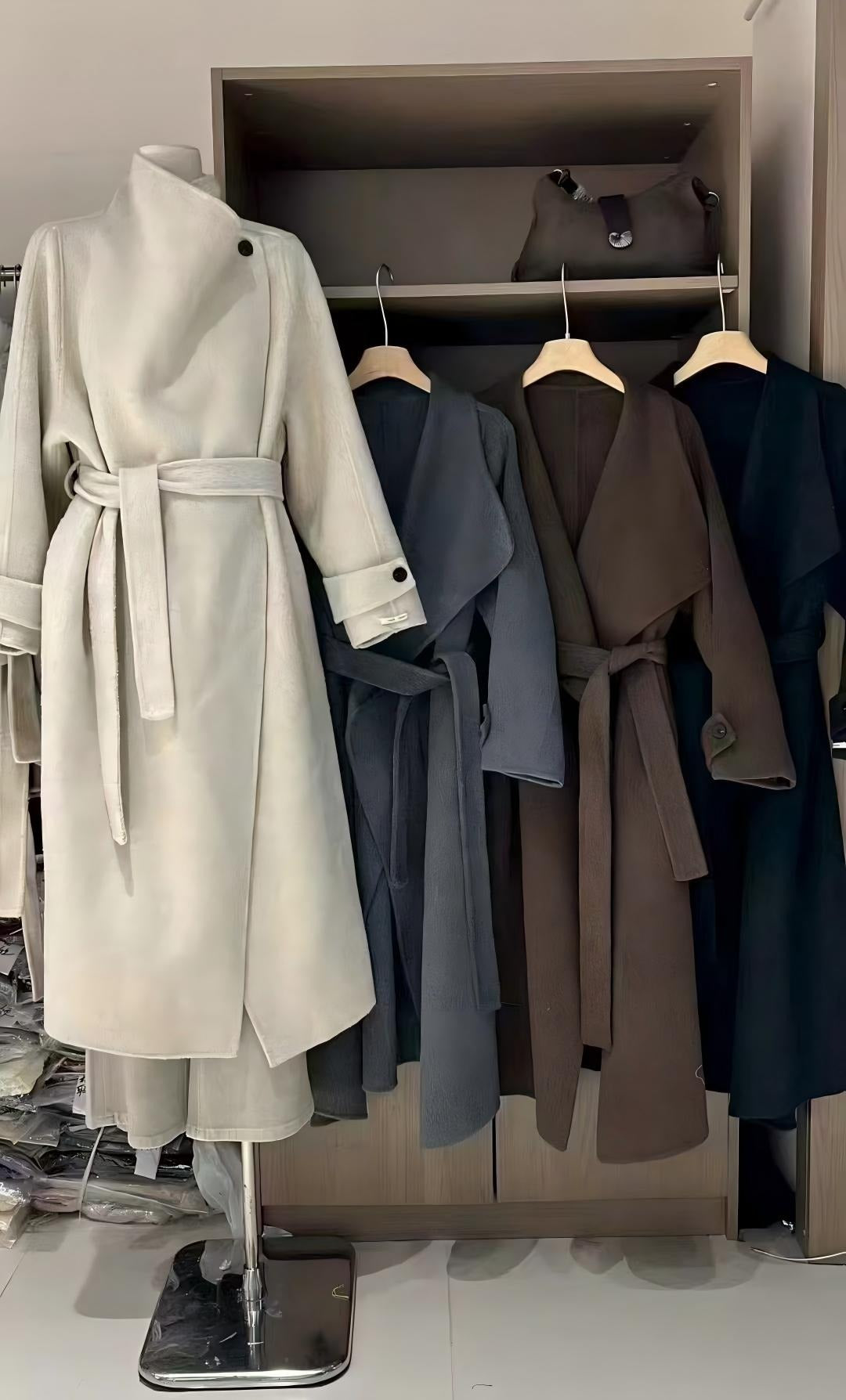Ready Stock Women's Winter Wool Coat 5008 - Wholesale OEM ODM Wool Outerwear Factory - ready stock wholesale winter wool coat 5008