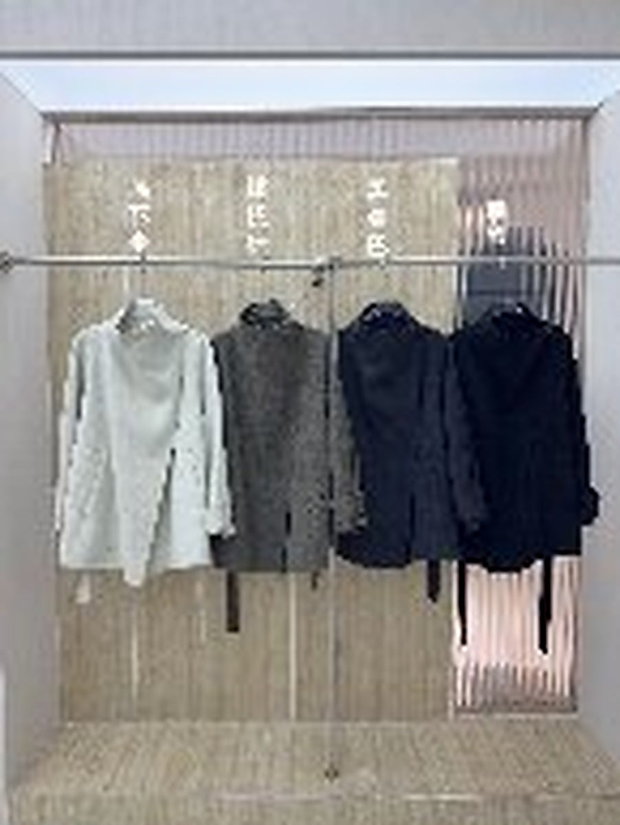 Ready Stock Women's Winter Wool Coat 5808 - Wholesale OEM ODM Wool Outerwear Factory - clear wholesale winter wool coat image 1