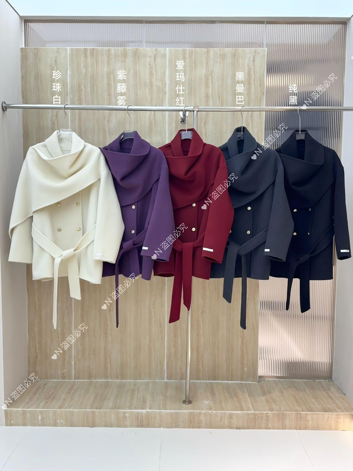 Ready Stock Women's Winter Wool Coat 5875 - Wholesale OEM ODM Wool Outerwear Factory - ready stock wholesale winter wool coat 5875