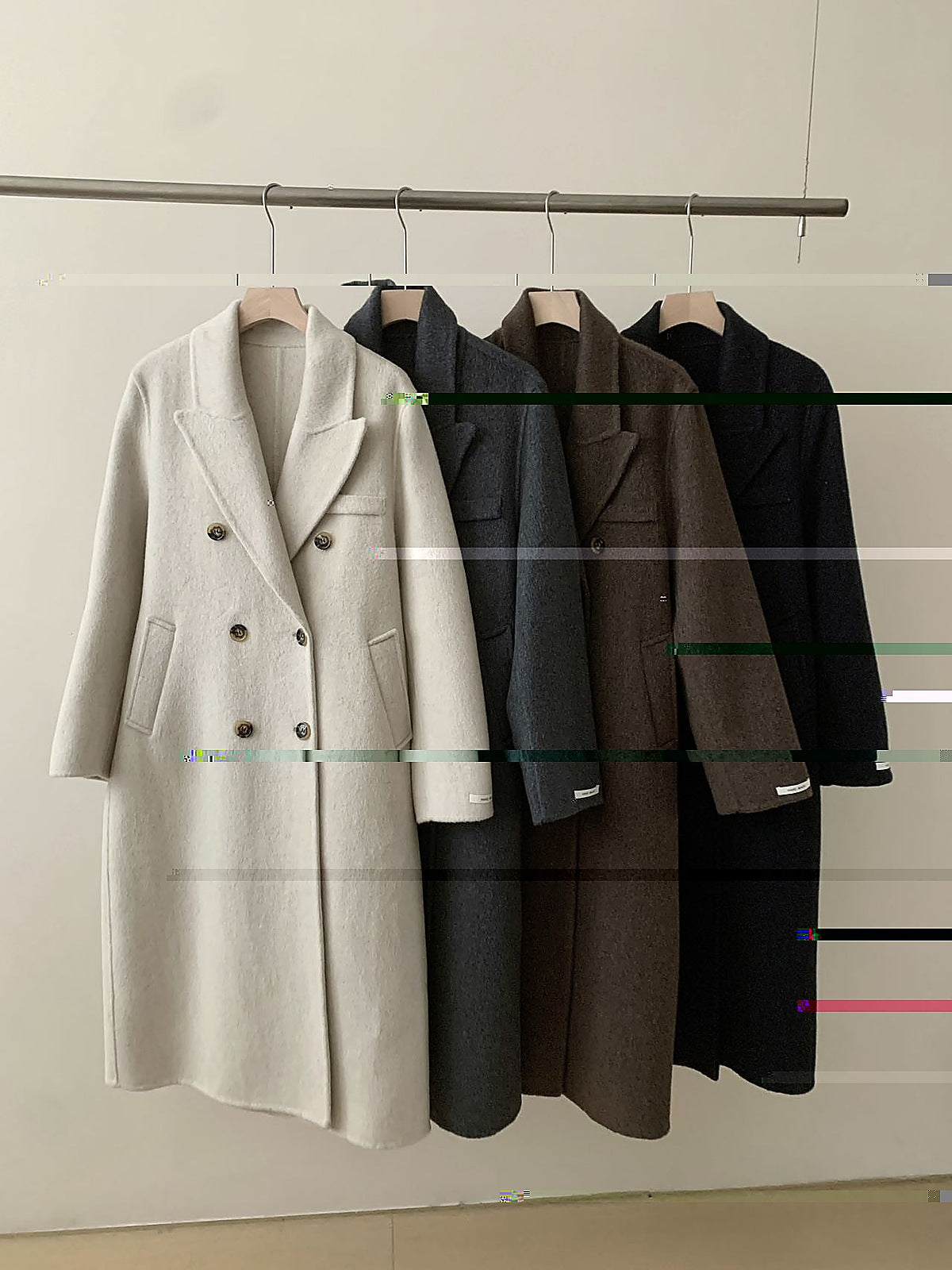 Ready Stock Women's Winter Wool Coat 8101 - Wholesale OEM ODM Wool Outerwear Factory - clear wholesale winter wool coat image 1