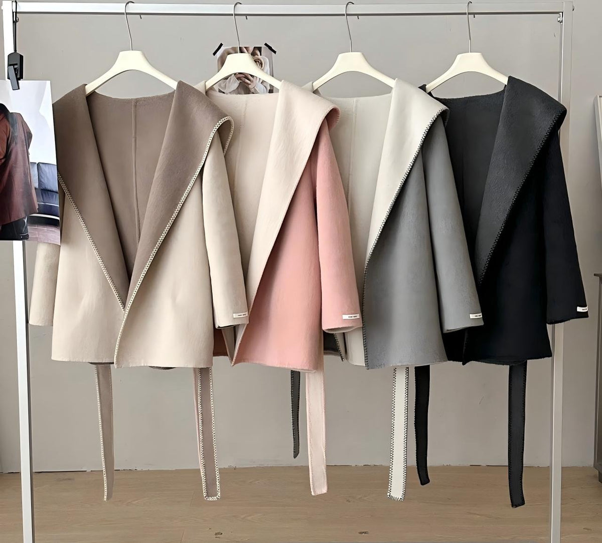 Ready Stock Women's Winter Wool Coat 8503 - Wholesale OEM ODM Wool Outerwear Factory - ready stock wholesale winter wool coat 8503
