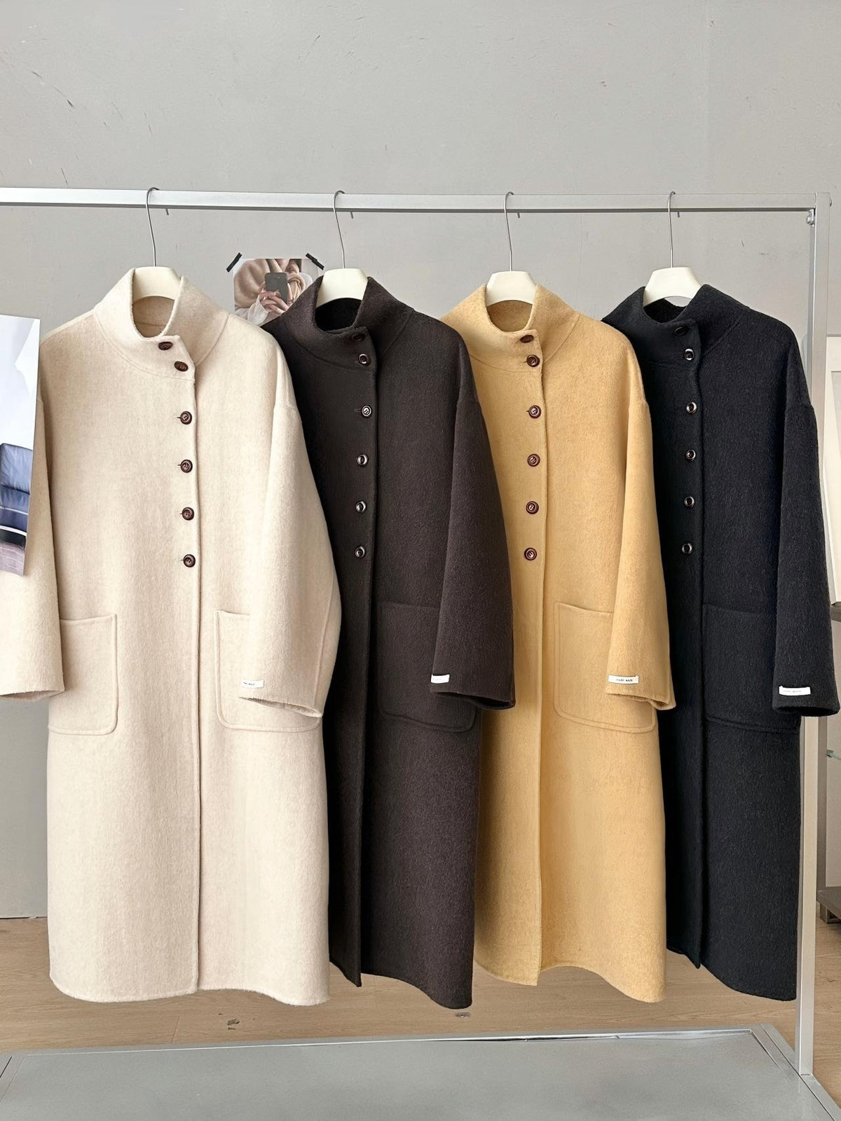 Ready Stock Women's Winter Wool Coat 8505 - Wholesale OEM ODM Wool Outerwear Factory - ready stock wholesale winter wool coat 8505