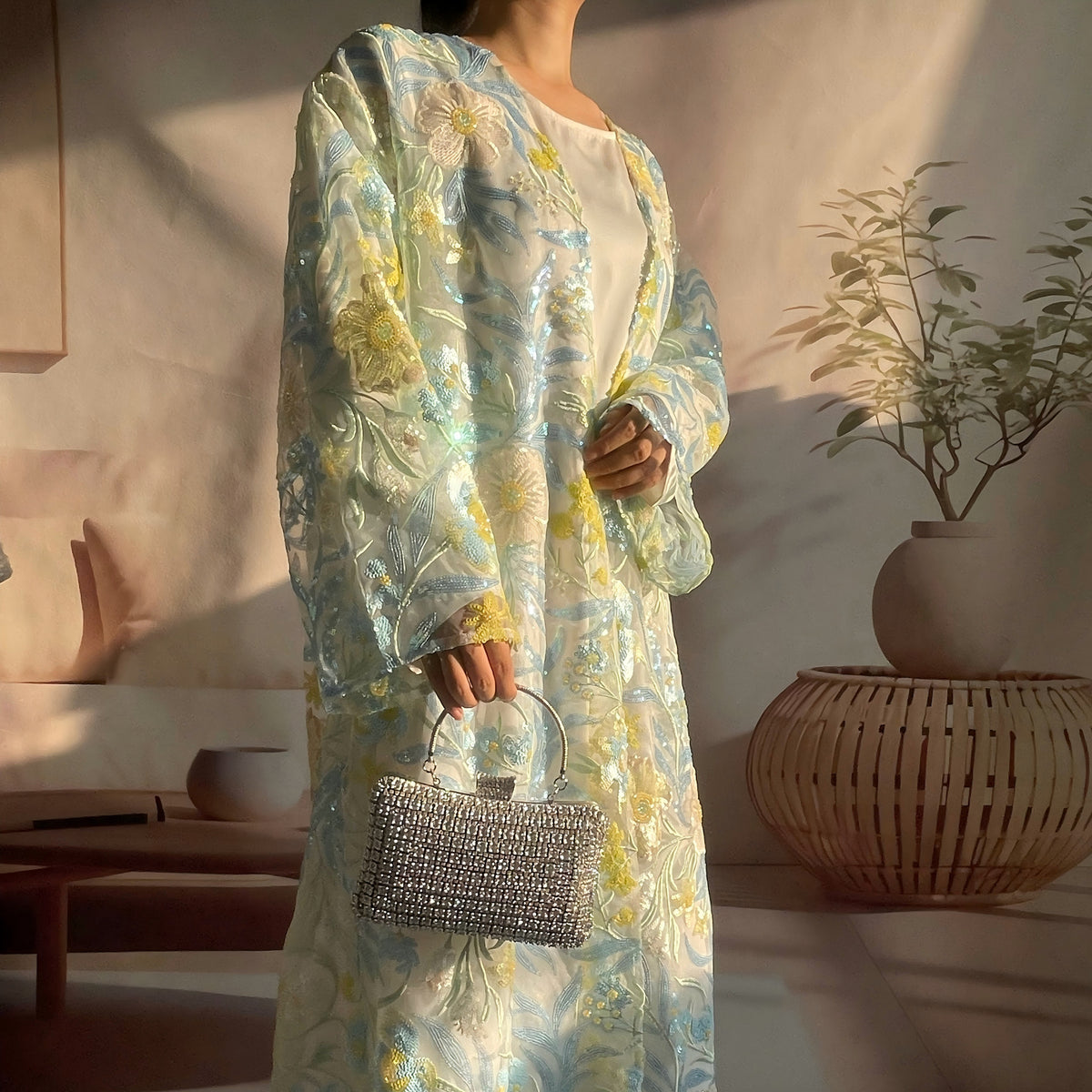 Wholesale luxury sequin beaded abaya manufacturer GBR-1601492702767