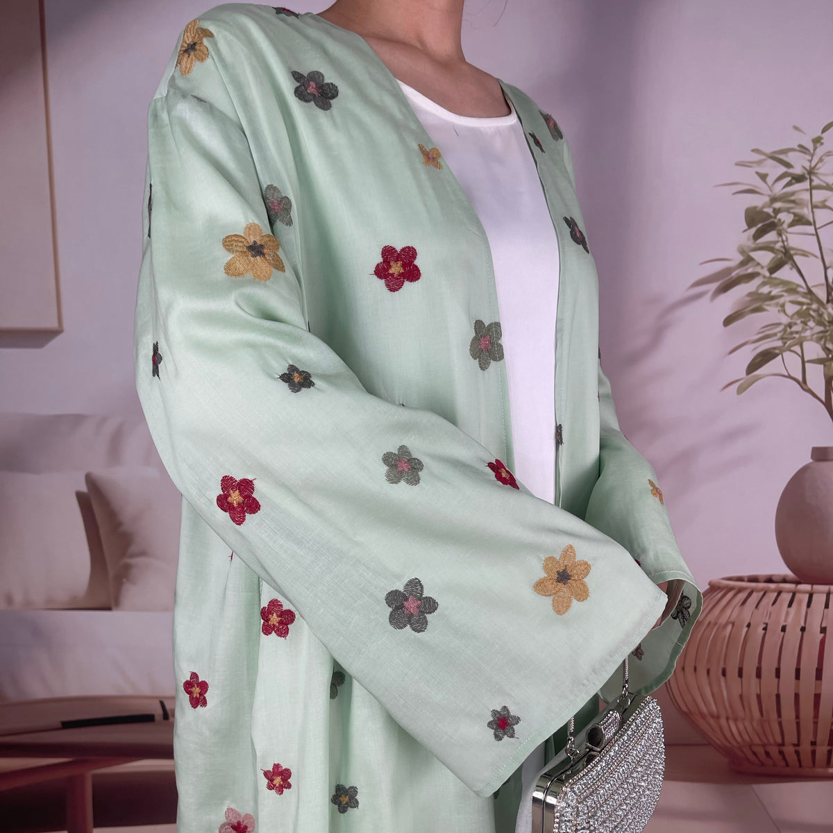 Wholesale luxury sequin beaded abaya manufacturer GBR-1601514753085