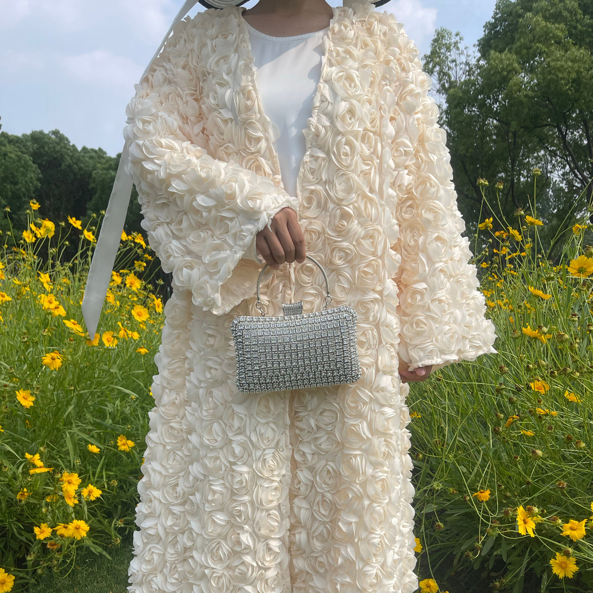 Wholesale luxury sequin beaded abaya manufacturer GBR-1601515451824