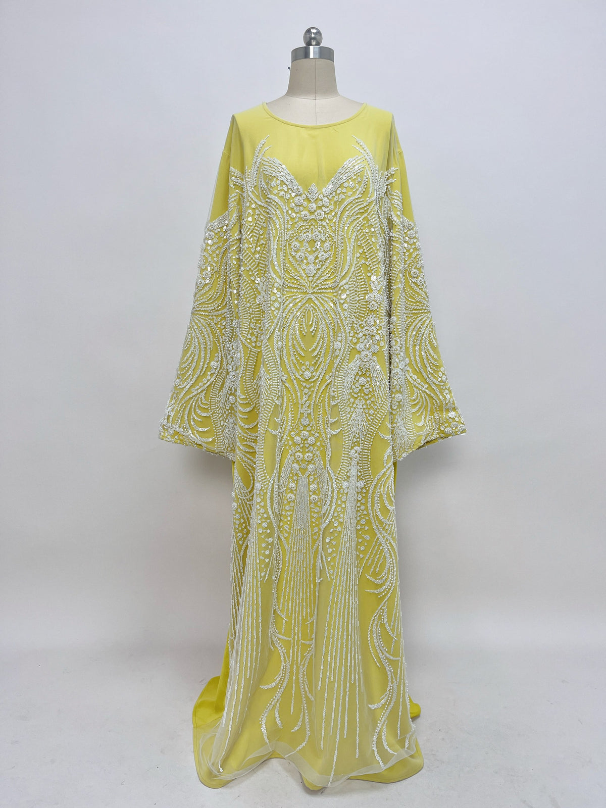 Wholesale luxury sequin beaded abaya manufacturer GBR-1601819368839