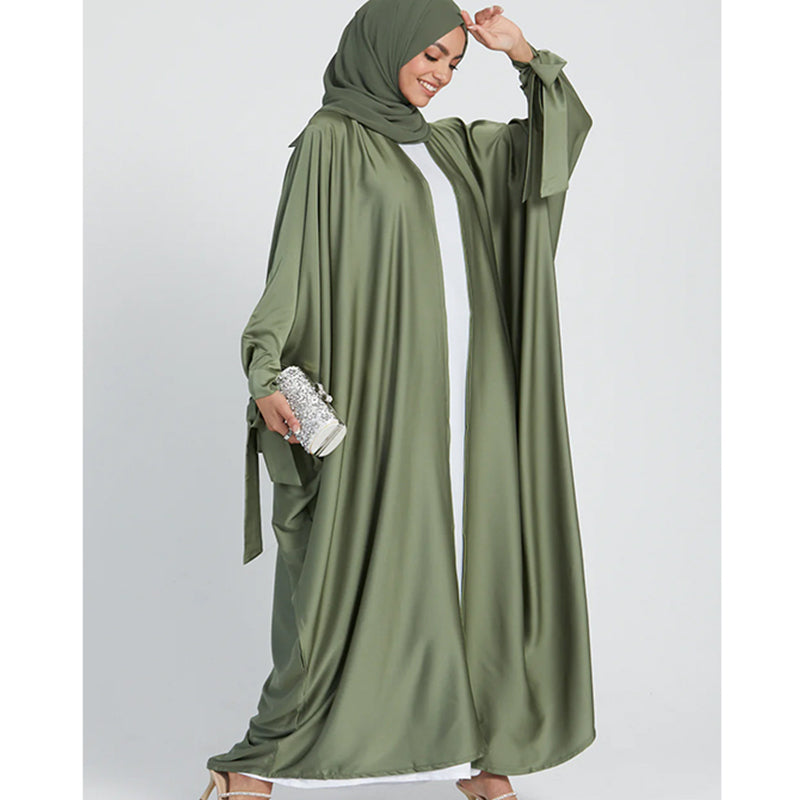 Modern Turkish Eid Dubai Islamic Abaya Dress wholesale abaya manufacturer ABD-1600891629562