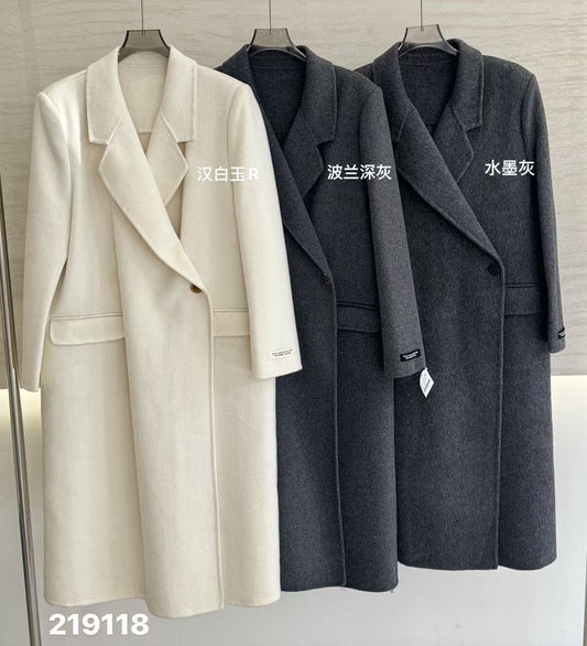 Wholesale Women's 100% Wool Coat 219118 - OEM ODM Coat & Blazer Supplier