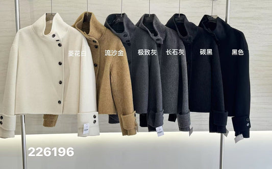 Wholesale Women's Wool Blend Coat 226196 - OEM ODM Coat & Blazer Supplier