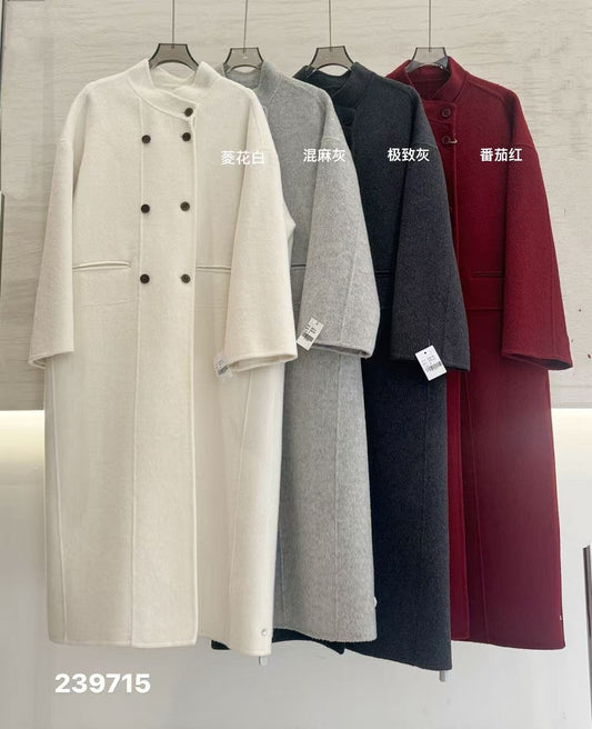 Wholesale Women's Wool Blend Coat 239715 - OEM ODM Coat & Blazer Supplier