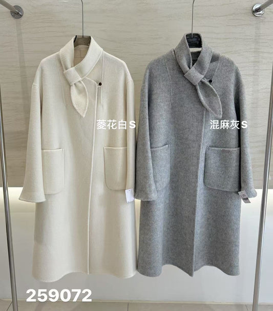 Wholesale Women's Wool Blend Coat 259072 - OEM ODM Coat & Blazer Supplier