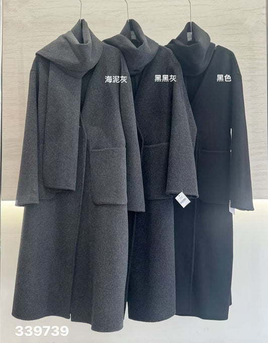 Wholesale Women's Wool Blend Coat 339739 - OEM ODM Coat & Blazer Supplier