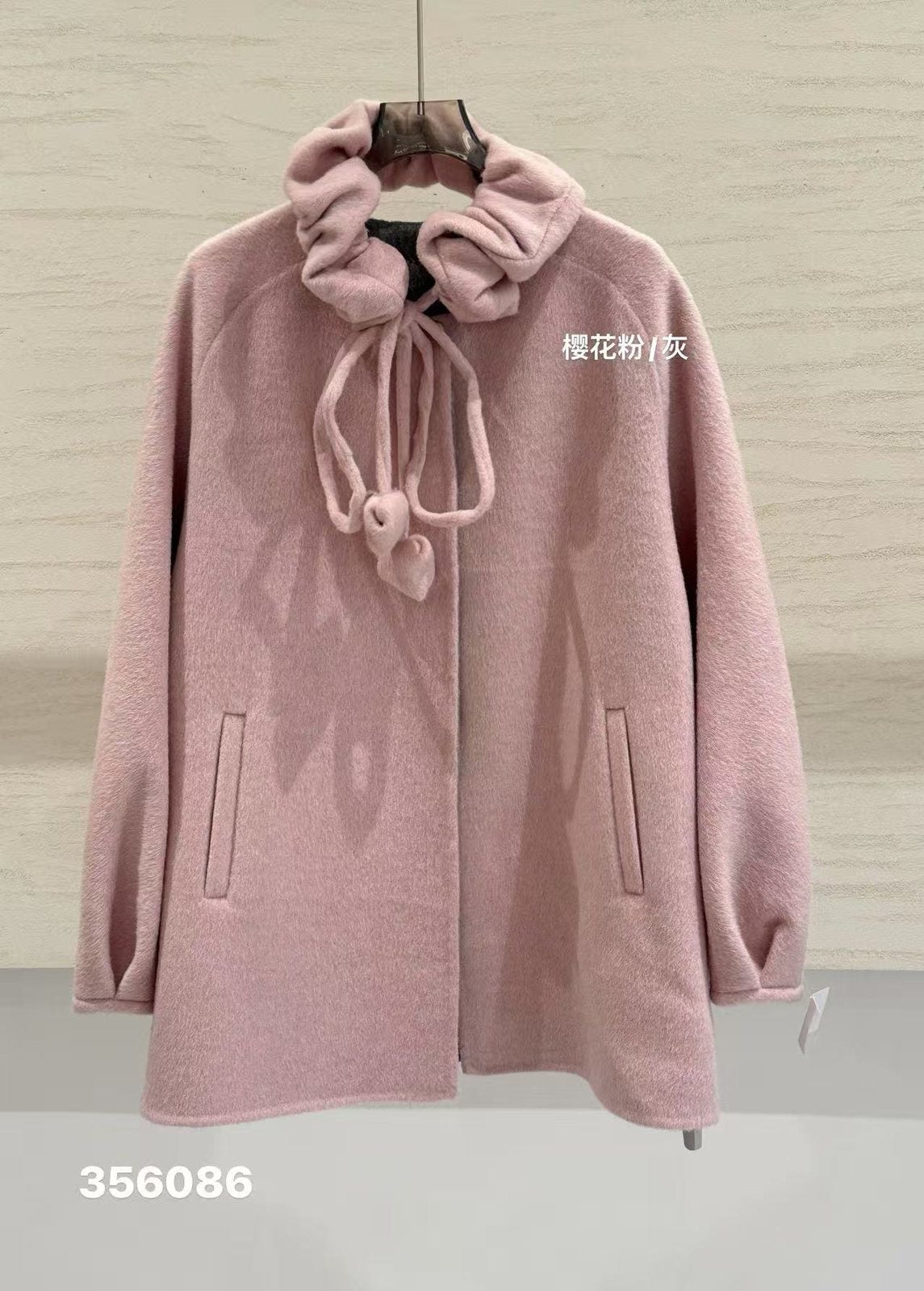 Wholesale Women's Wool Blend Coat 356086 - OEM ODM Coat & Blazer Supplier