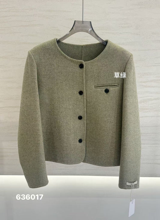 Wholesale Women's Wool Blend Coat 636017 - OEM ODM Coat & Blazer Supplier