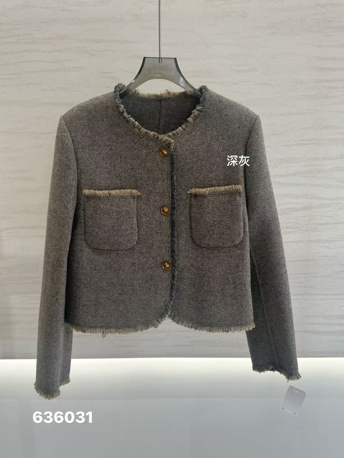 Wholesale Women's Wool Blend Coat 636031 - OEM ODM Coat & Blazer Supplier