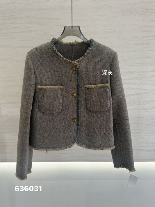Wholesale Women's Wool Blend Coat 636031 - OEM ODM Coat & Blazer Supplier