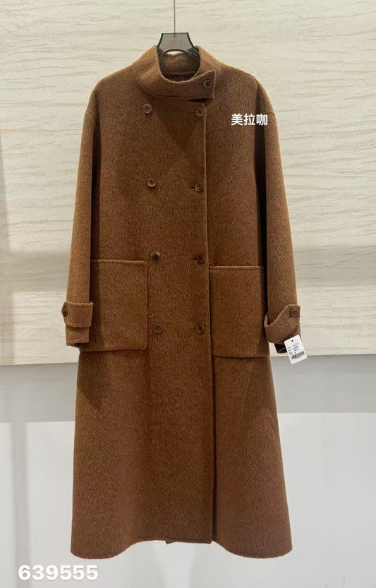 Wholesale Women's Wool Blend Coat 639555 - OEM ODM Coat & Blazer Supplier