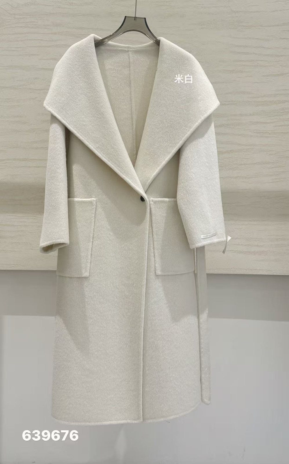 Wholesale Women's Wool Blend Coat 639676 - OEM ODM Coat & Blazer Supplier