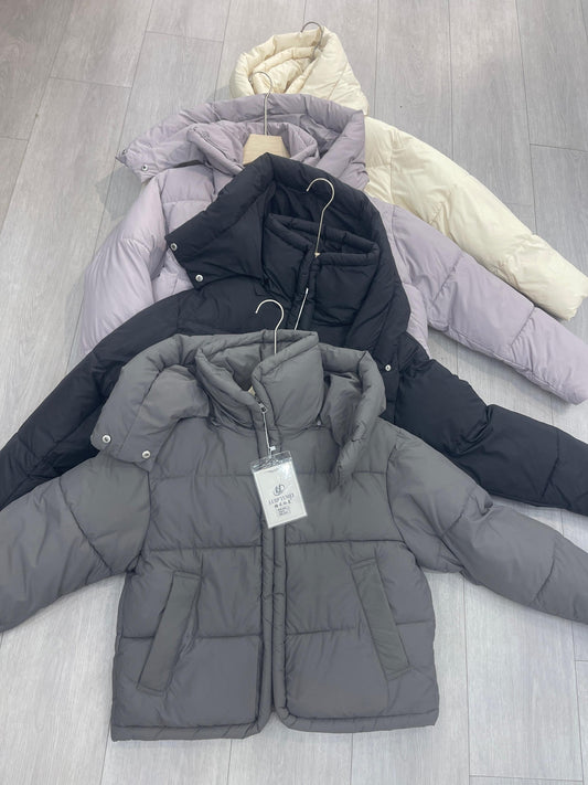 Women's Hooded Puffer Jacket wholesale PB-PJ-2026-003 image 1