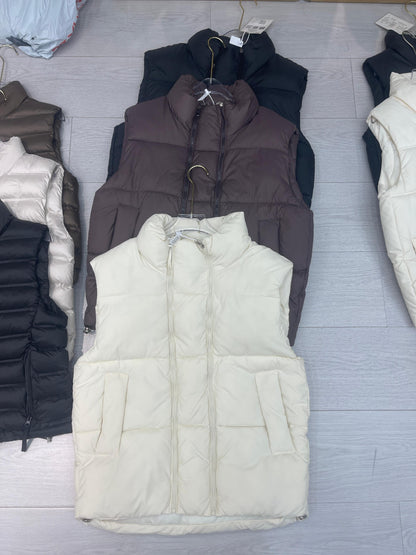Women's Hooded Puffer Vest wholesale PB-PJ-2026-008 image 1