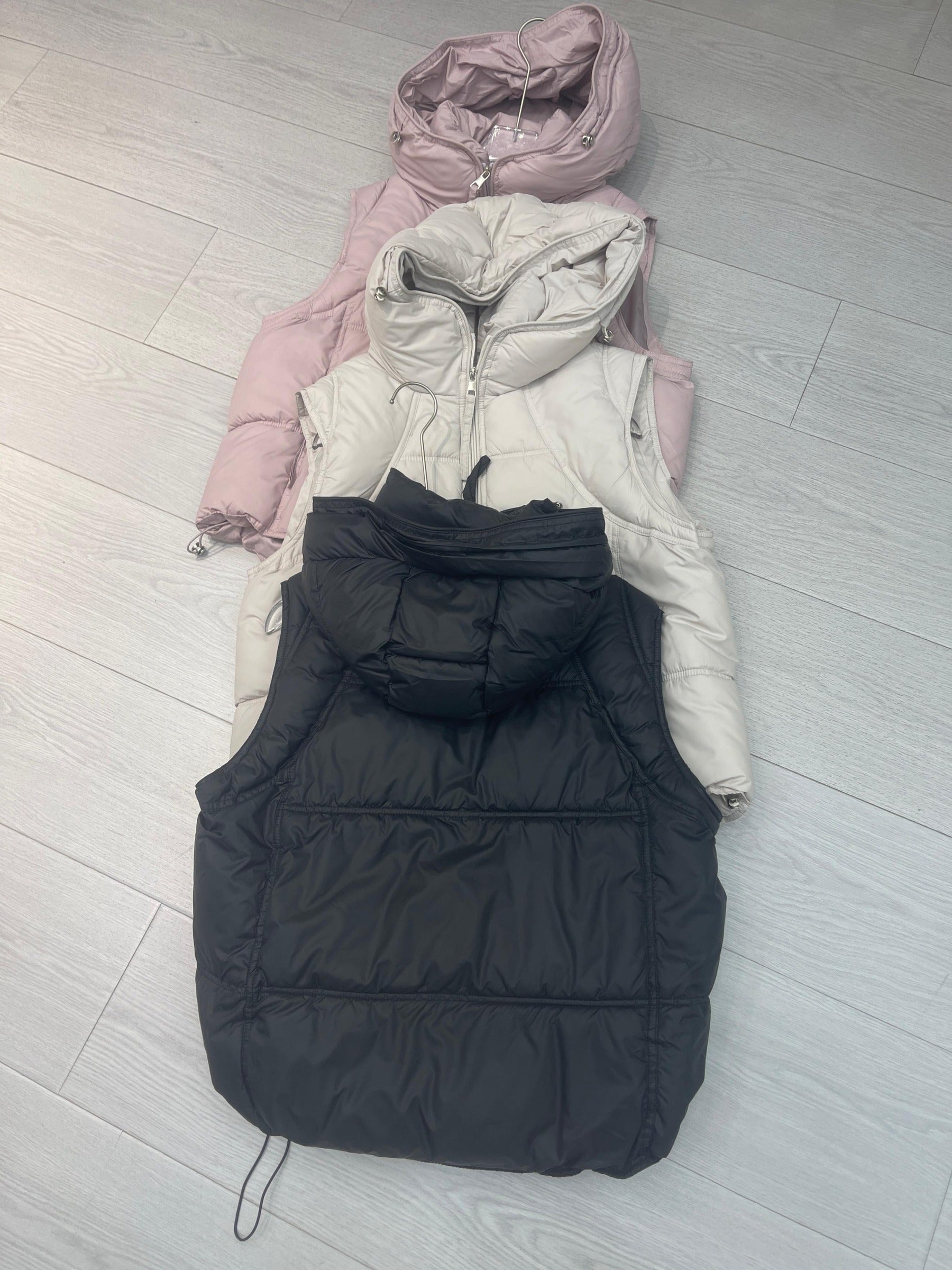 Women's Hooded Puffer Vest wholesale PB-PJ-2026-012 image 2