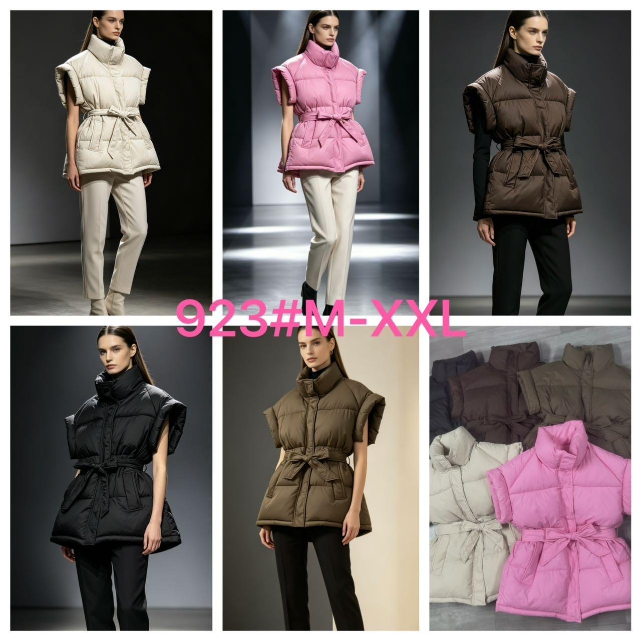 Women's Hooded Puffer Vest wholesale PB-PJ-2026-041 image 2