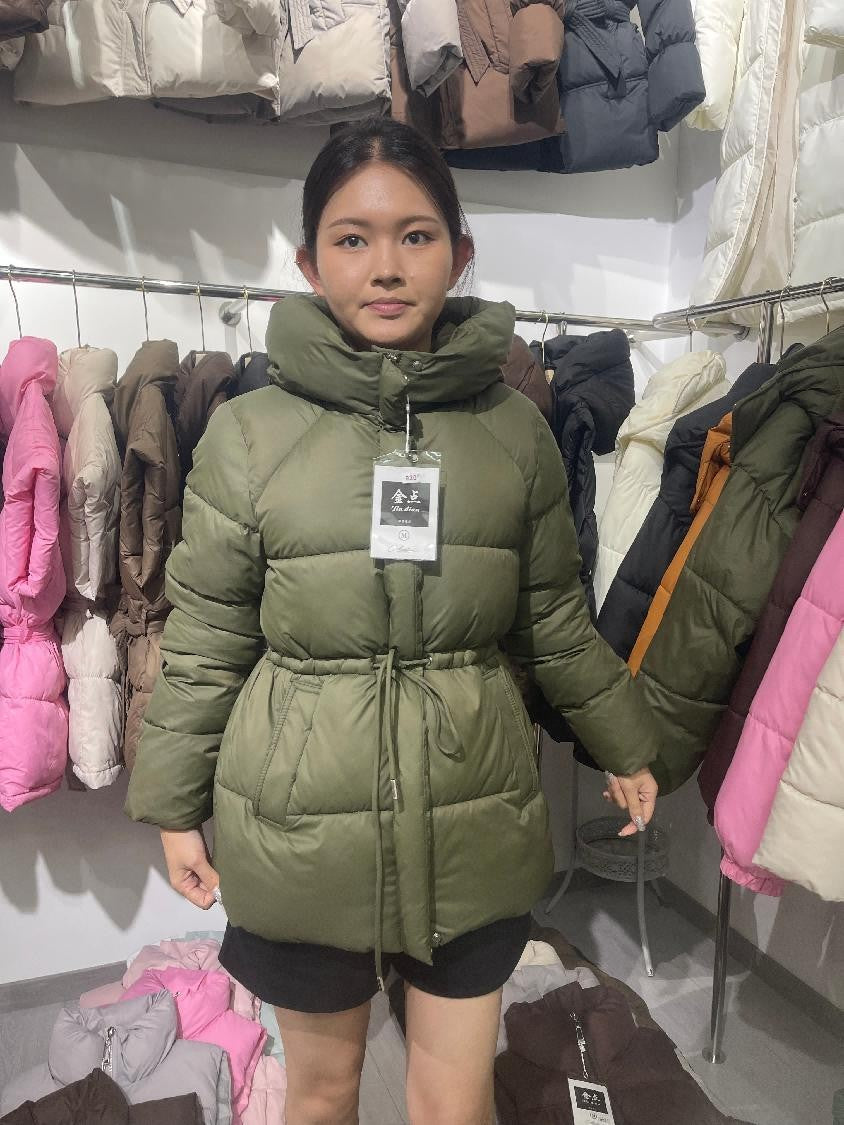 Women's Long Hooded Puffer Coat wholesale PB-PJ-2026-040 image 1