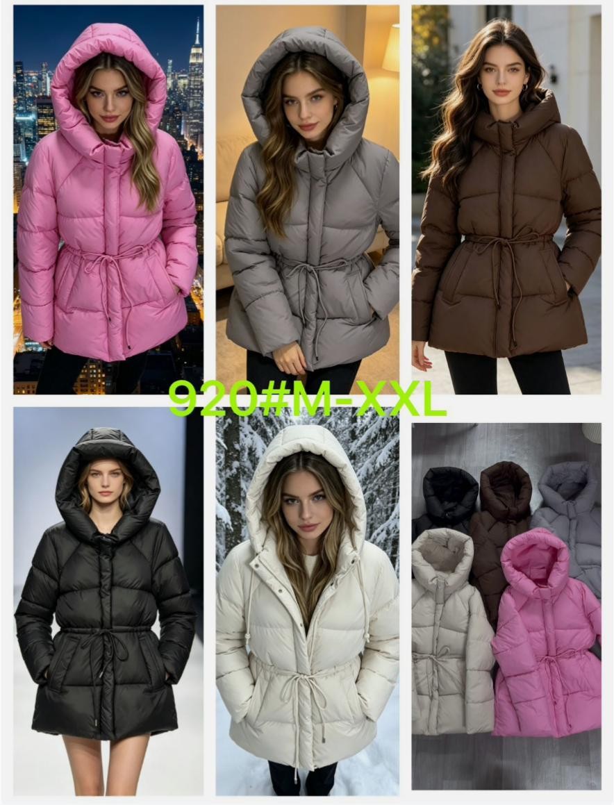 Women's Long Hooded Puffer Coat wholesale PB-PJ-2026-040 image 2